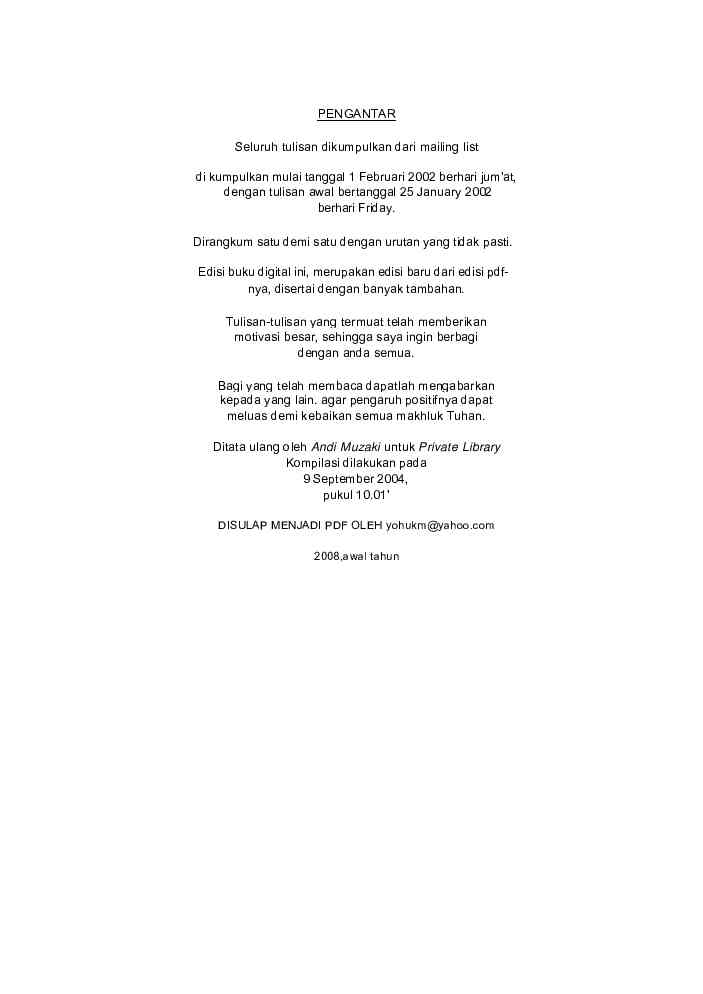 Motivasi Dan Pengembangan Diri