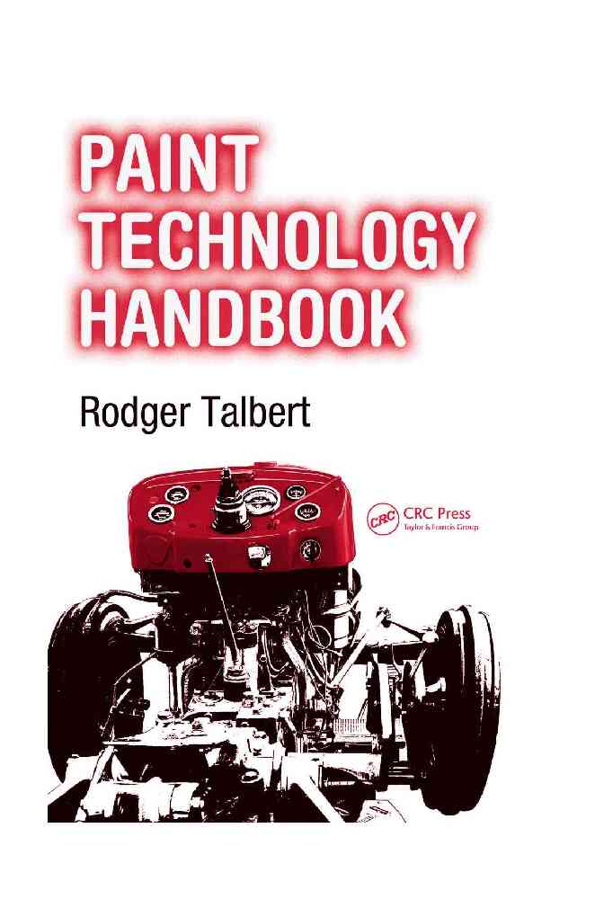 paint technology handbook