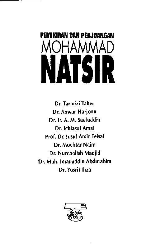 pemikiran-dan-perjuangan-mohammad-natsir-dr-tarmizi-taher-dkk