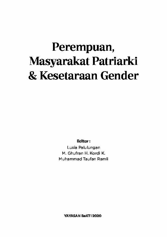 perempuan-masyarakat-patriarki--kesetaraan-gender-by-lusia-palulungan-m--ghufran-h--kordi-k--muhammad-taufan-ramli-editor