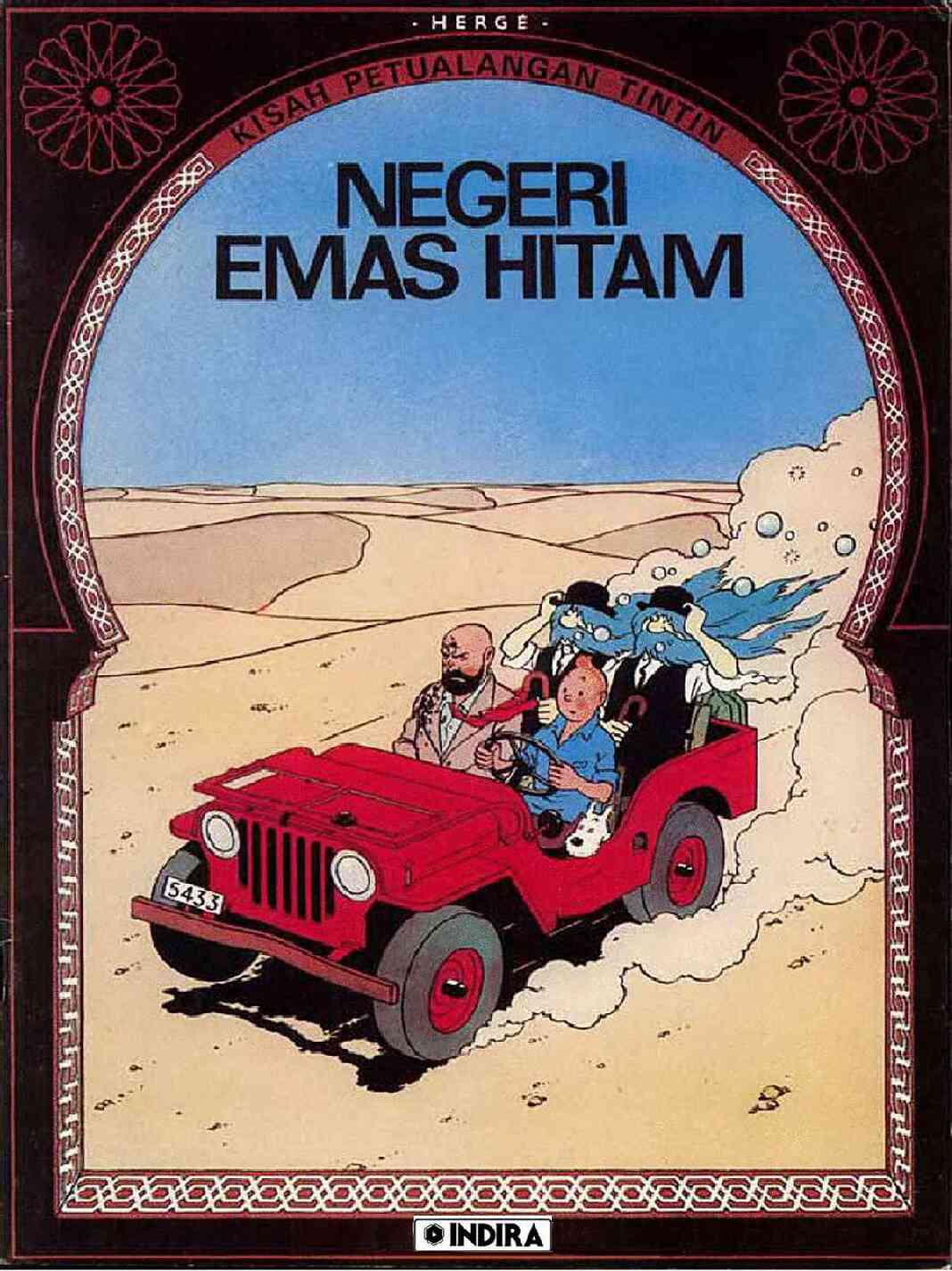 petualangan tintin 1948   negeri emas hitam