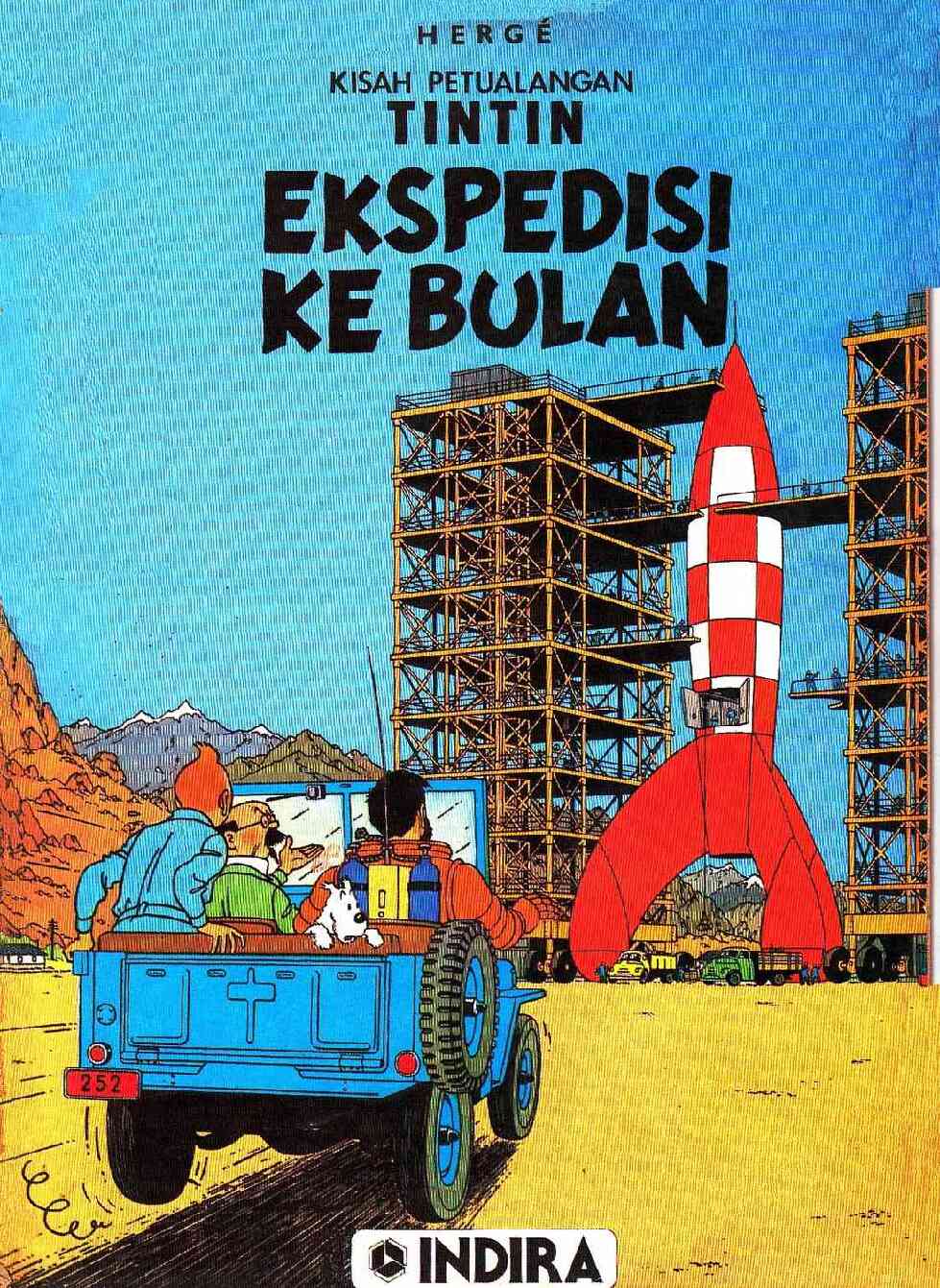 petualangan tintin 1950   ekspedisi ke bulan