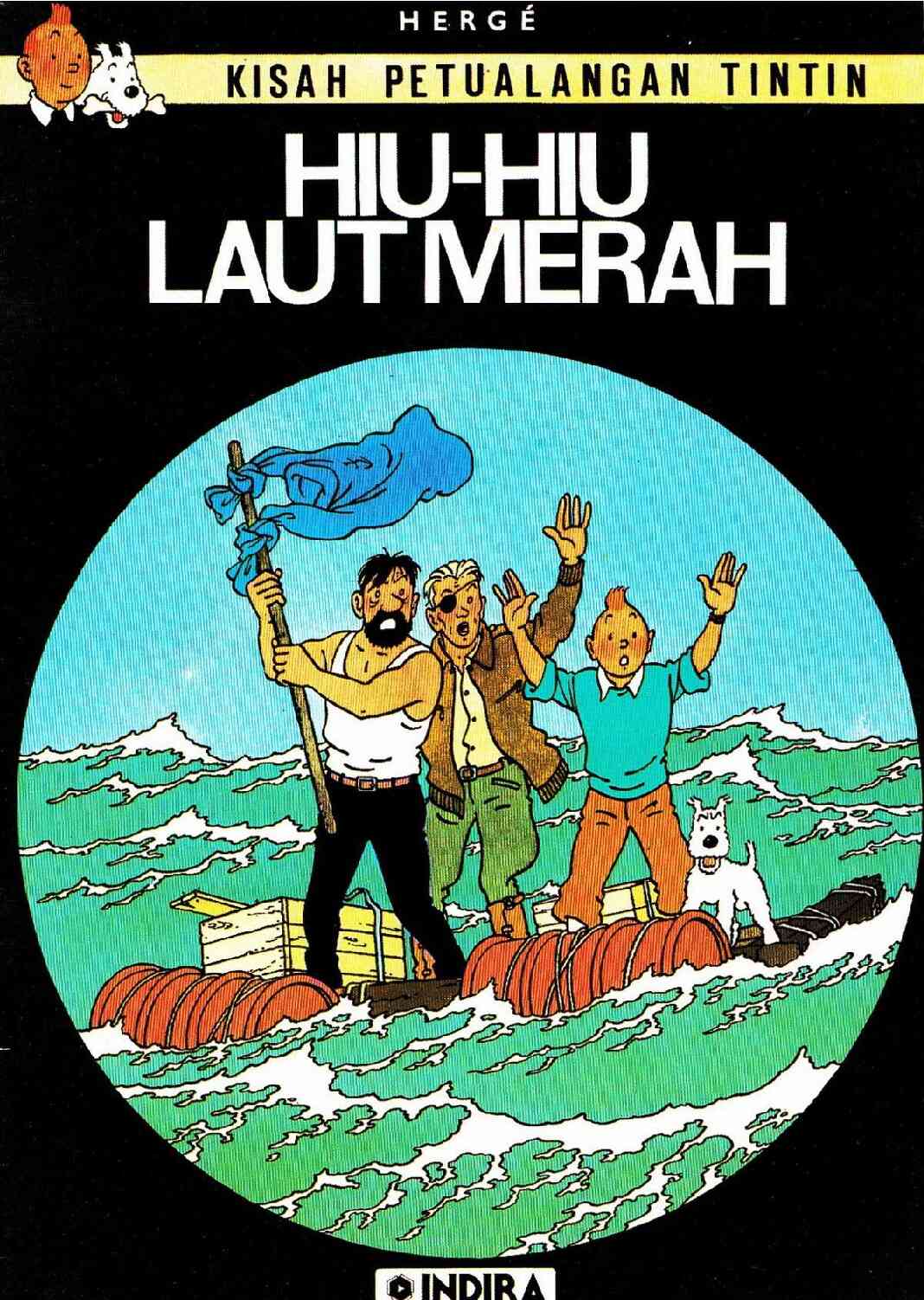 Petualangan Tintin 1956   Hiu Hiu Laut Merah