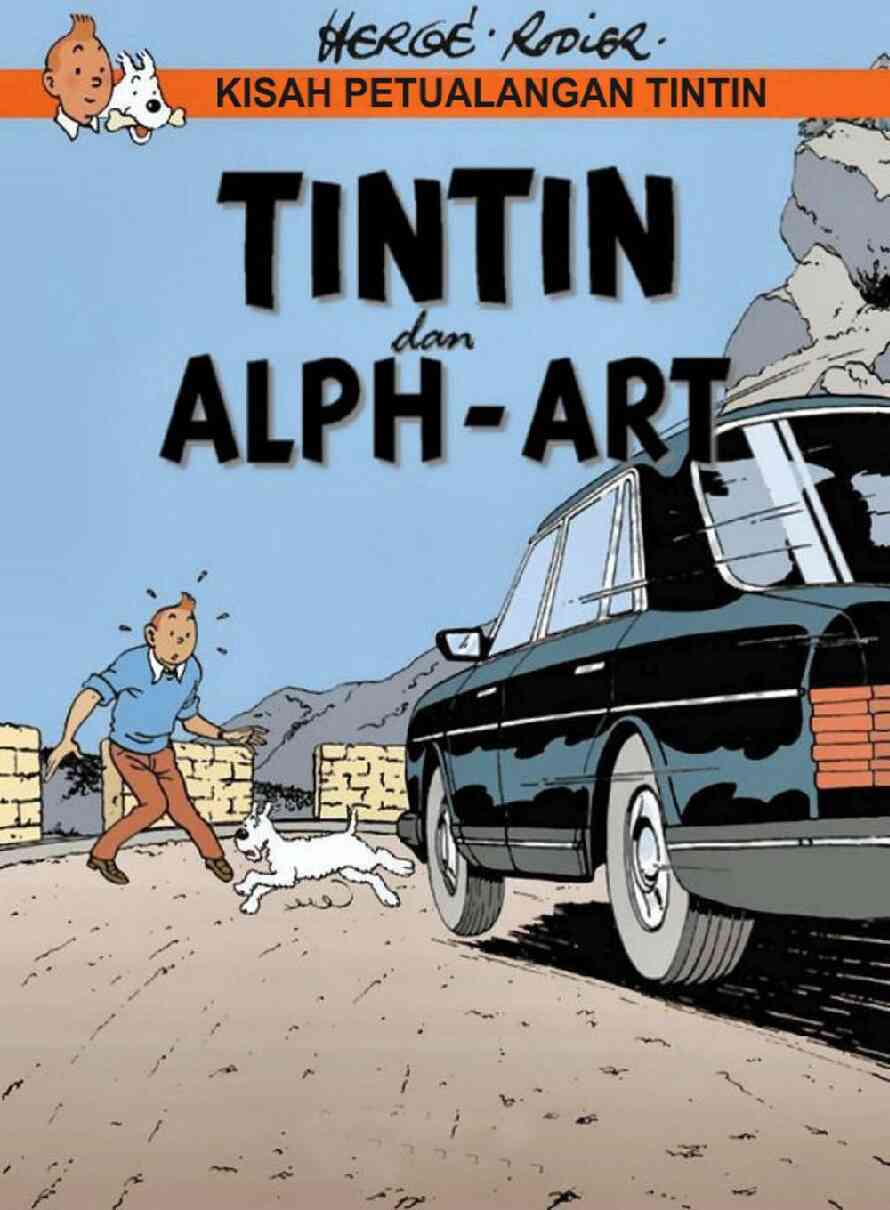 Petualangan Tintin 1986   Tintin Dan Alph Art