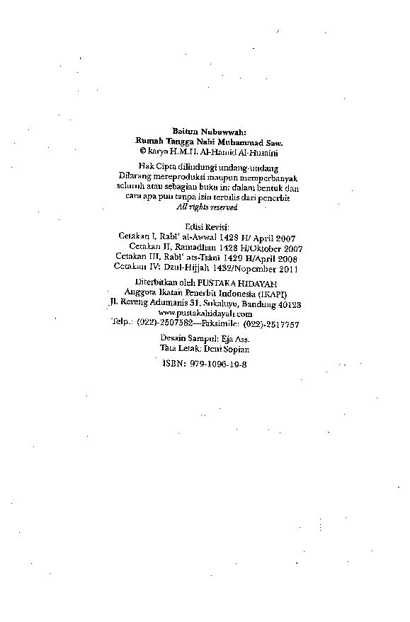 rumah-tangga-nabi-muhammad-sawal-hamid-al-husaini