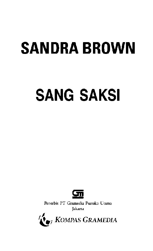 sang-saksi-the-witness-by-sandra-brown