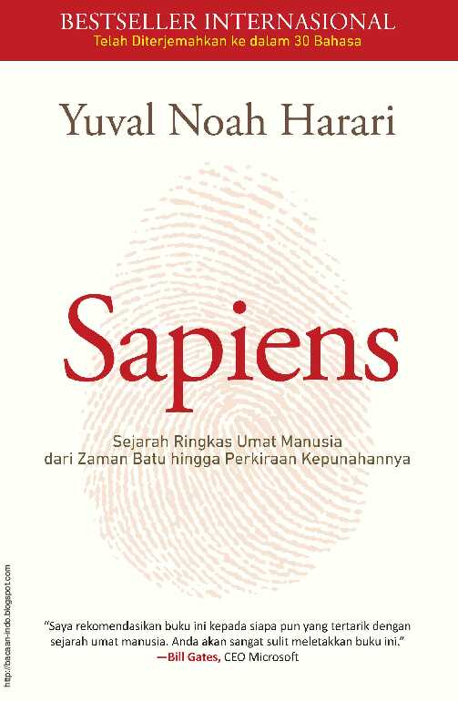 Sapiens By Yuval Noah Harari