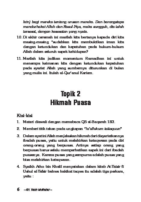 silabus-materi-muhadharah-ramadhaniyahkh-yasin-muthohar