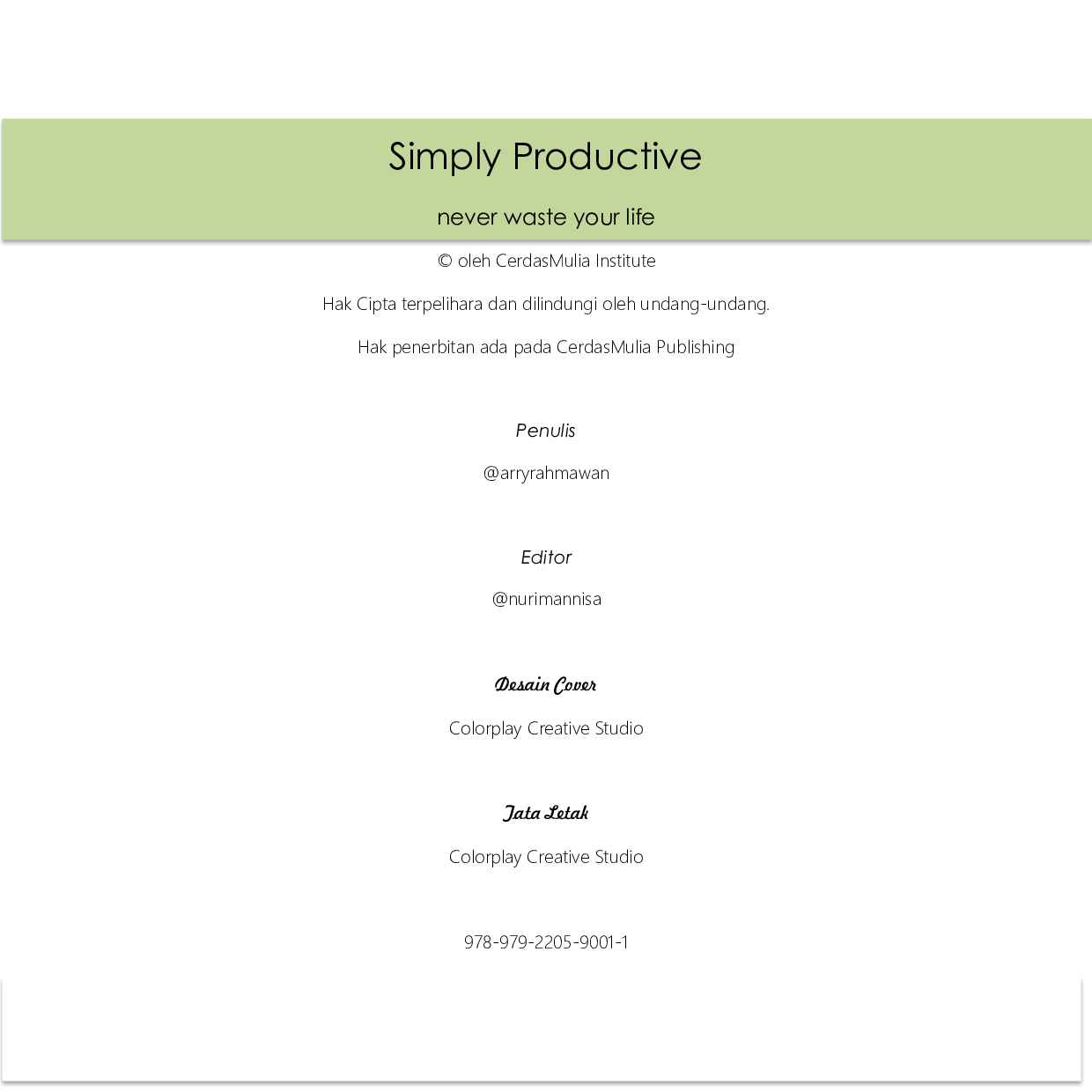 simply-productive