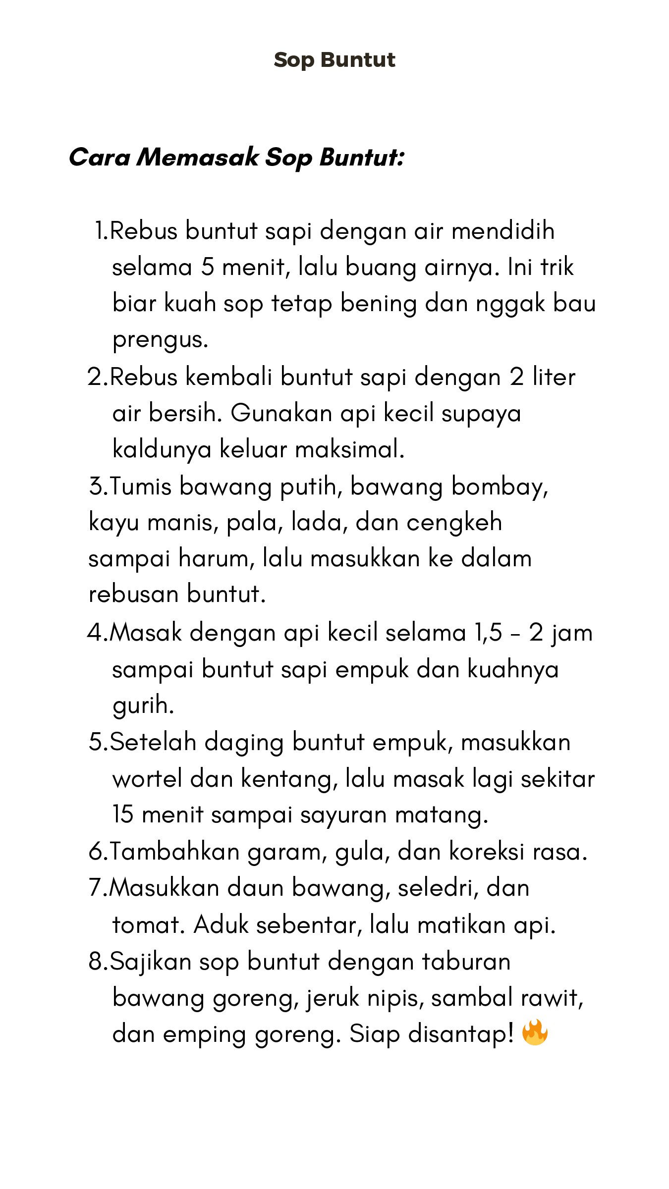 sop-buntut