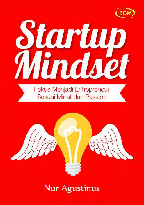 startup mindset   nur agustinus