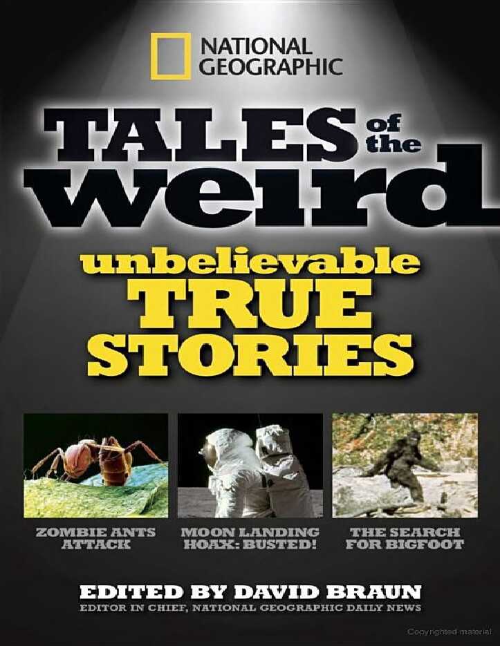 tales of the weird unbelievable storiesdavid braun