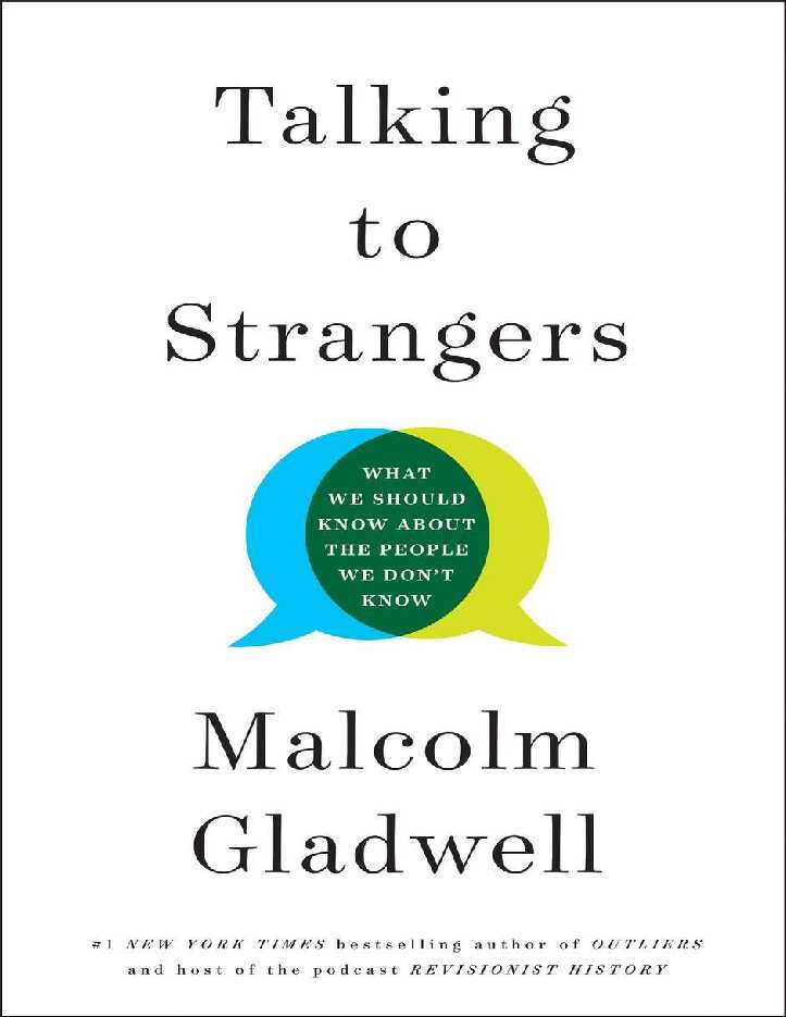 talking to strangers