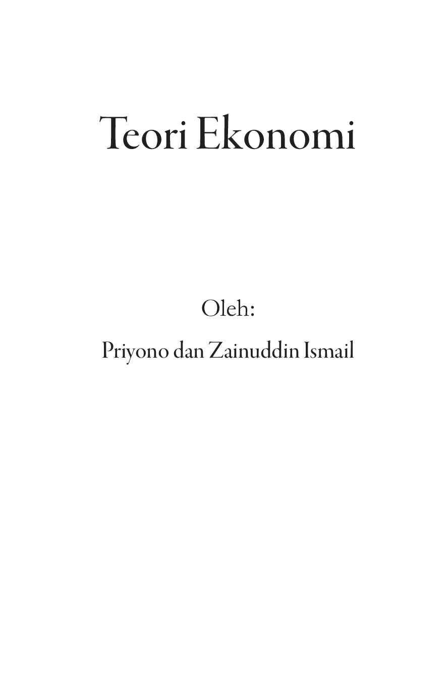 teori-ekonomi