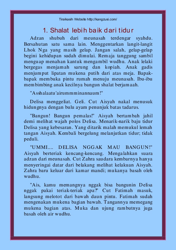 tere-liyehafalan-shalat-delisa