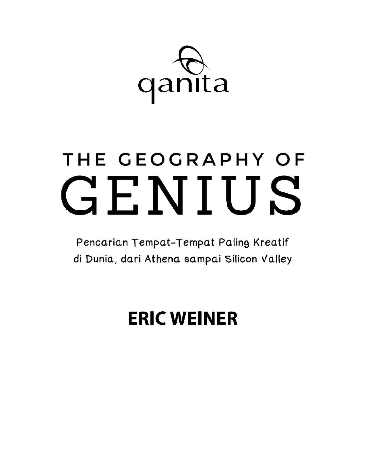 the-geography-of-genius-by-weiner-eric