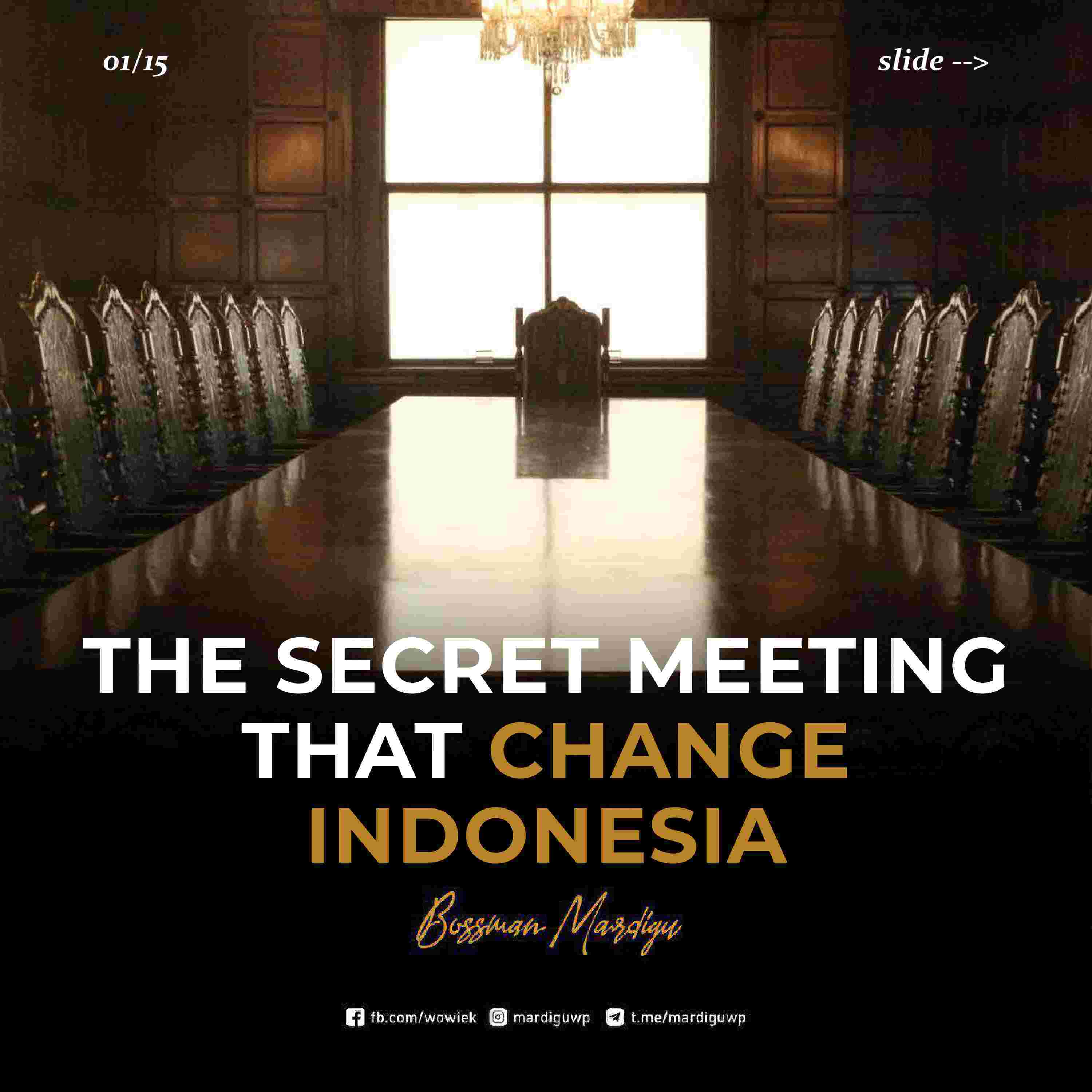 the secret meeting that change indonesia