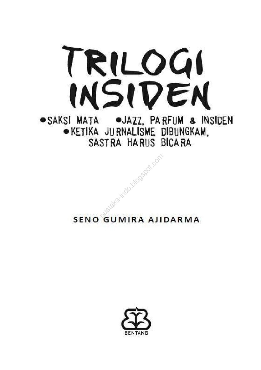 trilogi-insiden-by-seno-gumira-ajidarma